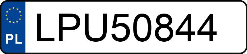 Numer rejestracyjny LPU 50844 posiada VOLKSWAGEN GOLF - LPU50844 Numer rejestracyjny LPU 50844 posiada VOLKSWAGEN GOLF - LPU50844