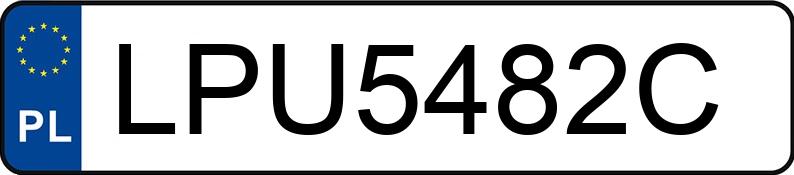 Numer rejestracyjny LPU 5482C posiada MERCEDES-BENZ GLA 250 4MATIC - LPU5482C