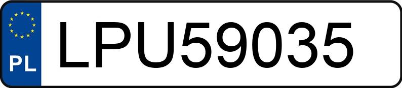 Numer rejestracyjny LPU 59035 posiada BMW 520 I - LPU59035 Numer rejestracyjny LPU 59035 posiada BMW 520 I - LPU59035