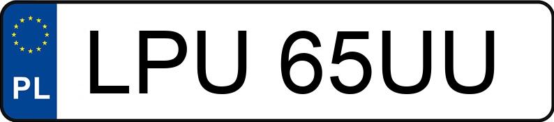 Numer rejestracyjny LPU65UU posiada DAEWOO / FSO Lanos 1.5 Kat. MR`97 S