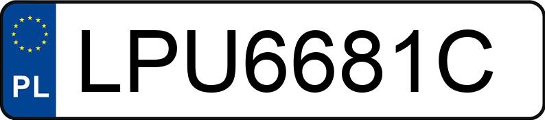 Numer rejestracyjny LPU 6681C posiada PEUGEOT 807 - LPU6681C Numer rejestracyjny LPU 6681C posiada PEUGEOT 807 - LPU6681C