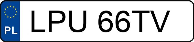 Numer rejestracyjny LPU 66TV posiada MERCEDES-BENZ VITO 108 CDI - LPU66TV