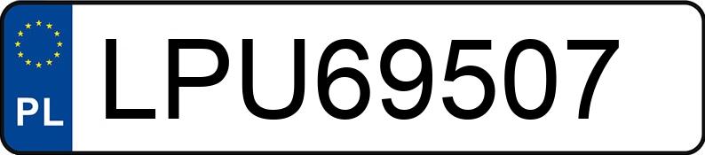 Numer rejestracyjny LPU 69507 posiada VOLKSWAGEN Sharan GP 1.9 TDI MR`03 E3 Trendline - LPU69507