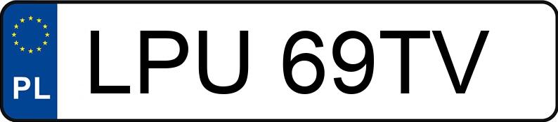Numer rejestracyjny LPU 69TV posiada FIAT BRAVA - LPU69TV