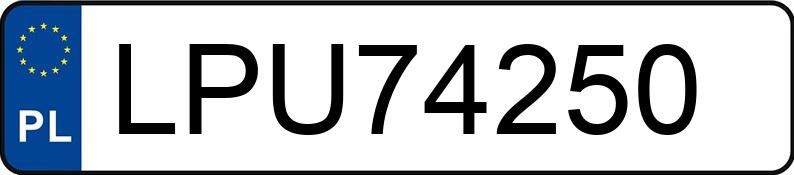 Numer rejestracyjny LPU 74250 posiada HYUNDAI IX35 - LPU74250