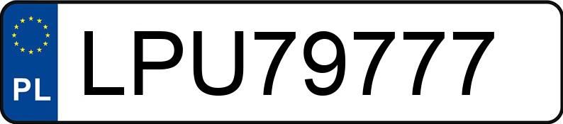 Numer rejestracyjny LPU 79777 posiada VOLVO S60 2.4D - LPU79777