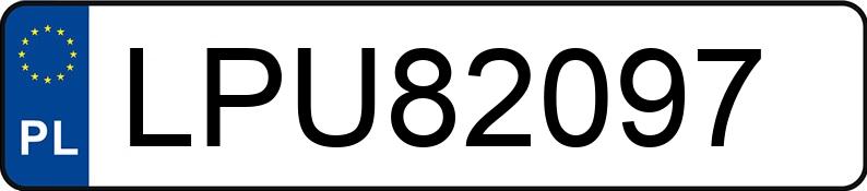 Numer rejestracyjny LPU 82097 posiada BMW 318D - LPU82097