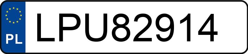 Numer rejestracyjny LPU 82914 posiada VOLVO V50 - LPU82914