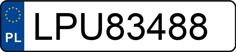 Numer rejestracyjny LPU 83488 posiada CITROEN C2 - LPU83488