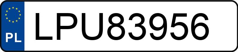 Numer rejestracyjny LPU 83956 posiada AUDI S8 - LPU83956