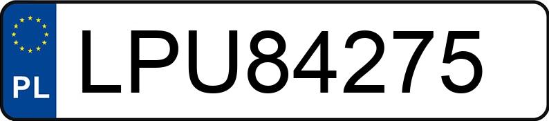 Numer rejestracyjny LPU 84275 posiada NISSAN Qashqai II 1.6 dCi MR`18 E6 Tekna - LPU84275