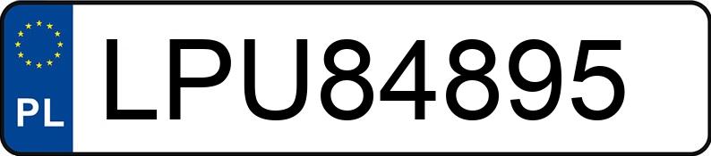 Numer rejestracyjny LPU 84895 posiada VOLVO XC 60 2.4 TD DPF MR`09 E6 Summum AWD Getr - LPU84895