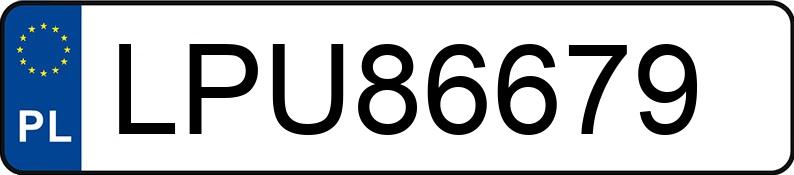 Numer rejestracyjny LPU86679 posiada BMW 318 Diesel Kat. MR`01 E3 E46 318 Diesel Kat. MR`01 E3 E46