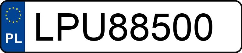 Numer rejestracyjny LPU 88500 posiada AUDI Q5 TDI MR`17 E6 FY Sport S tronic - LPU88500 Numer rejestracyjny LPU 88500 posiada AUDI Q5 TDI MR`17 E6 FY Sport S tronic - LPU88500