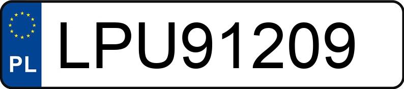 Numer rejestracyjny LPU 91209 posiada SEAT LEON - LPU91209