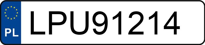 Numer rejestracyjny LPU 91214 posiada BMW 523i Kat. MR`95 E39 523i Kat. MR`95 E39 - LPU91214