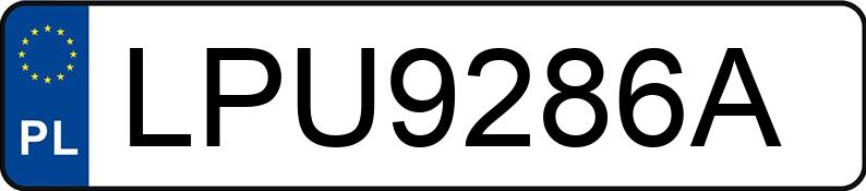 Numer rejestracyjny LPU 9286A posiada RENAULT Megane III Grandtour MR`14 E5 GT 220 - LPU9286A