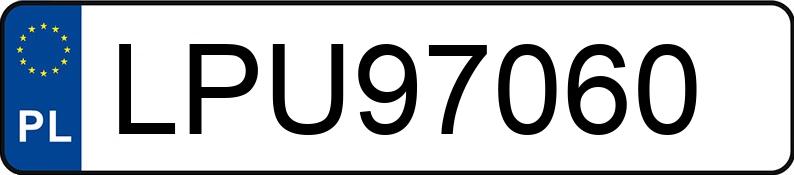 Numer rejestracyjny LPU 97060 posiada SEAT IBIZA - LPU97060 Numer rejestracyjny LPU 97060 posiada SEAT IBIZA - LPU97060