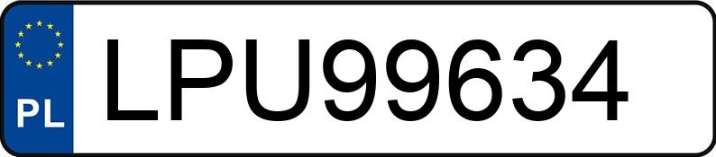Numer rejestracyjny LPU 99634 posiada VOLVO S60 - LPU99634 Numer rejestracyjny LPU 99634 posiada VOLVO S60 - LPU99634