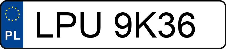 Numer rejestracyjny LPU 9K36 posiada JAGUAR XJ 4.2 MR`03 E3 High - LPU9K36 Numer rejestracyjny LPU 9K36 posiada JAGUAR XJ 4.2 MR`03 E3 High - LPU9K36