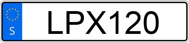 Numer rejestracyjny LPX120 posiada Mercedes-Benz B