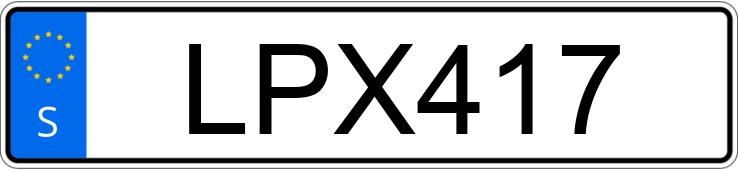 Numer rejestracyjny LPX417 posiada Mazda 3 2.2D