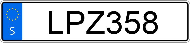 Numer rejestracyjny LPZ358 posiada Nissan Qashqai I