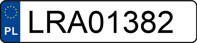 Numer rejestracyjny LRA 01382 posiada RENAULT MEGANE - LRA01382