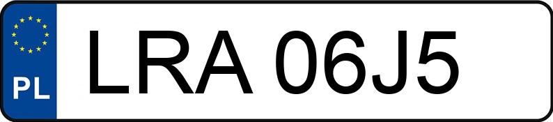 Numer rejestracyjny LRA 06J5 posiada YAMAHA Naked Bike od 600 ccm MT-03 - LRA06J5
