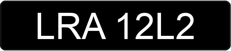 Numer rejestracyjny LRA 12L2 posiada WSK 125 - LRA12L2