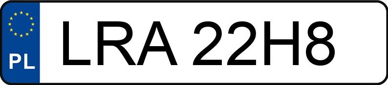 Numer rejestracyjny LRA 22H8 posiada PIAGGIO / VESPA Skutery od 50 ccm X EVO - LRA22H8