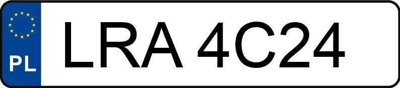 Numer rejestracyjny LRA 4C24 posiada VOLKSWAGEN GOLF 1.8 KAT. - LRA4C24 Numer rejestracyjny LRA 4C24 posiada VOLKSWAGEN GOLF 1.8 KAT. - LRA4C24