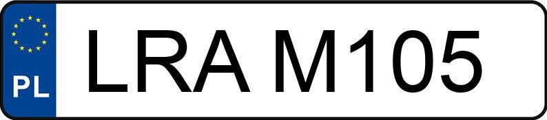 Numer rejestracyjny LRA M105 posiada ALFA ROMEO Spider 2.0 916 Spider 2.0 916 - LRAM105