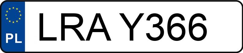 Numer rejestracyjny LRA Y366 posiada FORD 4000 - LRAY366