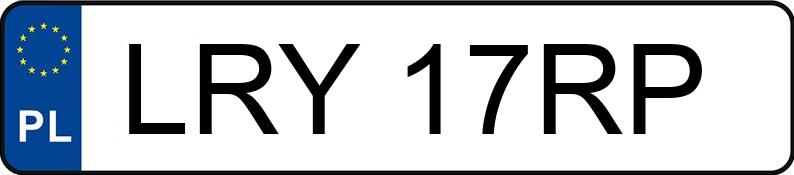 Numer rejestracyjny LRY 17RP posiada RENAULT Megane 1.9 DTI MR`99 Expression Aut. - LRY17RP