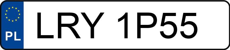 Numer rejestracyjny LRY 1P55 posiada OPEL Astra III 1.8 MR`04 E4 Cosmo Aut. - LRY1P55 Numer rejestracyjny LRY 1P55 posiada OPEL Astra III 1.8 MR`04 E4 Cosmo Aut. - LRY1P55