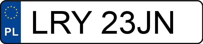 Numer rejestracyjny LRY 23JN posiada MERCEDES-BENZ 190 E 2.3 201 190 E 2.3 201 - LRY23JN