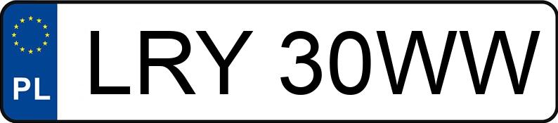 Numer rejestracyjny LRY 30WW posiada SKODA Octavia 1.9 TDI MR`01 E3 Elegance - LRY30WW