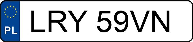 Numer rejestracyjny LRY 59VN posiada RENAULT Thalia 1.4 MR`04 E3 Alize faza 3 - LRY59VN