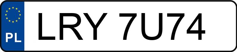 Numer rejestracyjny LRY 7U74 posiada RENAULT THALIA 1.4 KAT - LRY7U74 Numer rejestracyjny LRY 7U74 posiada RENAULT THALIA 1.4 KAT - LRY7U74