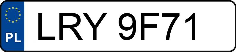 Numer rejestracyjny LRY 9F71 posiada AUDI A4 1.9 TDI - LRY9F71