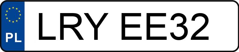Il numero di registrazione LRY EE32 ha PEUGEOT 406 Coupe 2.0 MR`00 E3 406 Coupe 2.0 MR`00 E3 - LRYEE32