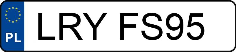 Numer rejestracyjny LRY FS95 posiada SEAT Leon 1.9 TDI MR`99 E3 1M Stella - LRYFS95