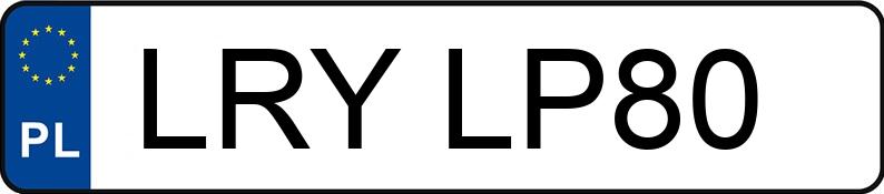 Numer rejestracyjny LRY LP80 posiada CHEVROLET Epica 2.0 16V CRD MR`06 E4 LT Aut. - LRYLP80