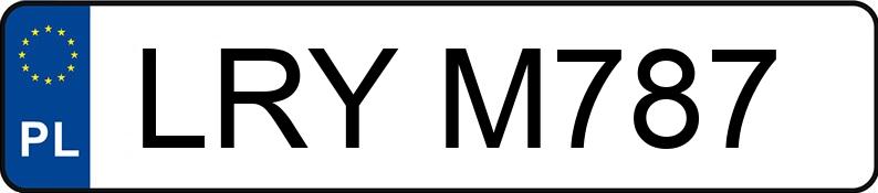 Numer rejestracyjny LRY M787 posiada LAND ROVER FREELANDER 1.8 I 16V - LRYM787 Numer rejestracyjny LRY M787 posiada LAND ROVER FREELANDER 1.8 I 16V - LRYM787