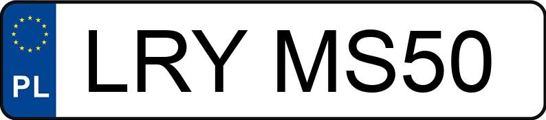 Numer rejestracyjny LRY MS50 posiada HYUNDAI TERRACAN 2.9 CRDI - LRYMS50