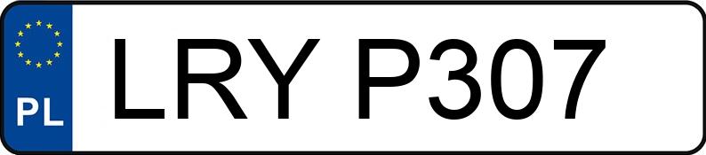 Numer rejestracyjny LRY P307 posiada FSM-BIELSKO BIAŁA POLSKI FIAT 126P 650 - LRYP307
