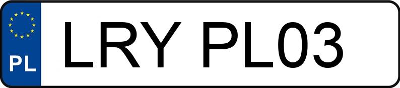 Numer rejestracyjny LRY PL03 posiada PEUGEOT 308 II MR`13 E6 GT - LRYPL03