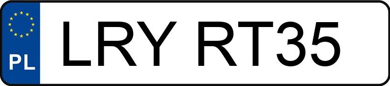 Numer rejestracyjny LRY RT35 posiada RENAULT Master FWD dCi MR`10 E5 3.3t L1H2 Pack Clim - LRYRT35