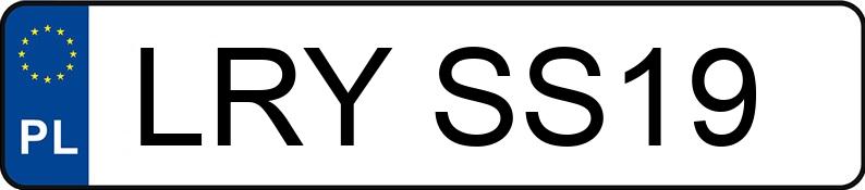 Numer rejestracyjny LRY SS19 posiada OPEL Vectra C 1.6 MR`02 E3 Cosmo - LRYSS19